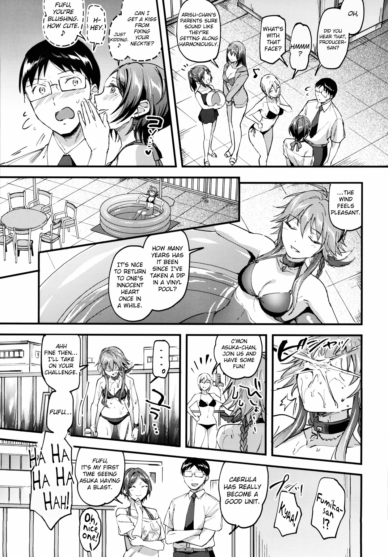 Hentai Manga Comic-If Kanade Changed Into a Swimsuit-Read-4